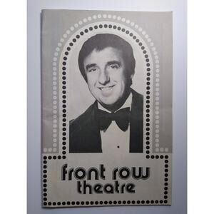 Front Row Theatre Magazine July 4-9 1978 Jim Nabors Susan Anton